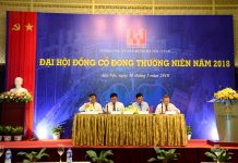 Hancorp tổ chức Đại hội đồng cổ đông thường niên 2018 Hancorp đặt mục tiêu doanh thu 2.950 tỷ đồng, lợi nhuận trước thuế đạt 135 tỷ đồng vào năm 2018.