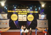 HANCORP đạt danh hiệu Top 20 Nhãn hiệu nổi tiếng 2015 Thay mặt ban lãnh đạo Tổng công ty ông Đào Xuân Hồng, Phó Tổng giám đốc nhận Bằng chứng nhận cùng Biểu trưng Top 20 Nhãn hiệu nổi tiếng Việt Nam năm 2015