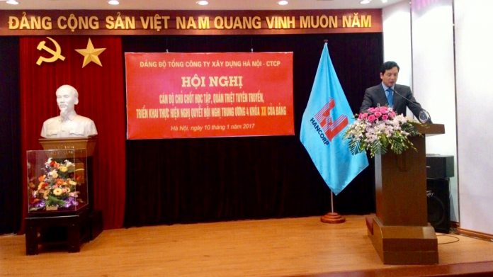 image3 Đồng chí Bùi Xuân Dũng - Bí thư đảng ủy, Chủ tịch HĐQT Tổng công ty phát biểu tại hội nghị
