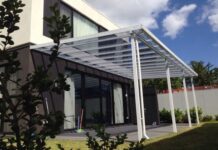 Mái che nhà biệt thự đẹp với thiết kế cao cấp sang trọng