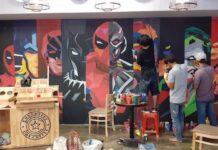 Kinh nghiệm vẽ tranh tường nghệ thuật công trình xây dựng nội ngoại thất