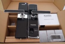 #7 Khóa cửa điện tử thông minh cao cấp độ an toàn cao