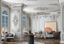 Xu hướng mới thiết kế nội thất tân cổ điển thiết kế nội thất tân cổ điển