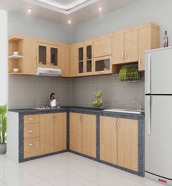 Tủ bếp đẹp cho không gian nhà nhỏ